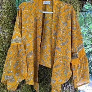 Kantha Bae Silk Shrug
